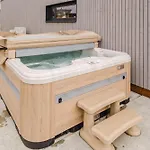 롯지 Nature Village - Homely N°24 - 8 Personnes Avec Jacuzzi *
